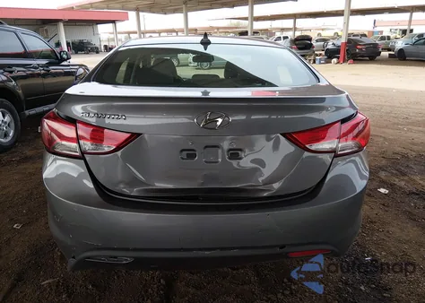 2012 Hyundai Elantra Gls z USA, uszkodzony, nr VIN 5NPDH4AE2CH077598